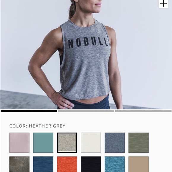 NOBULL Tops - Nobull crop Muscle Tank Size Small